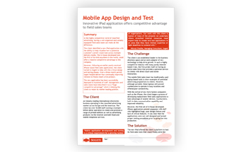 Mobile App Case Study